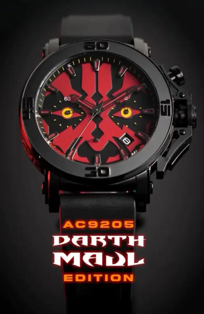 Alexandre christie 9205 LIMITED STAR WARS edisi darth maul