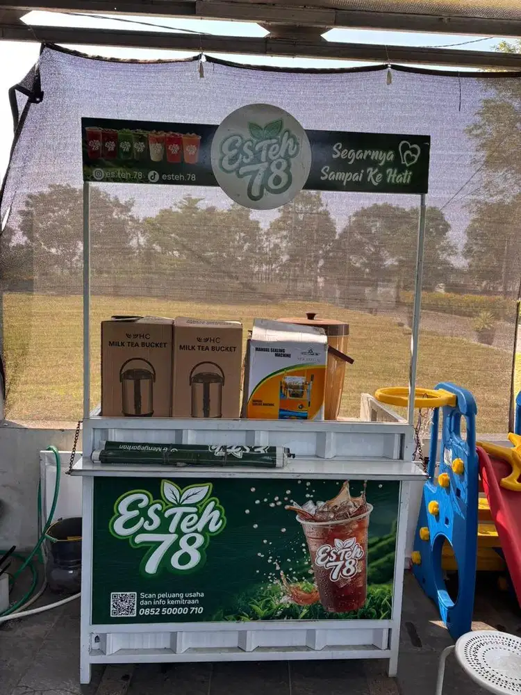 Booth Jualan Es Teh