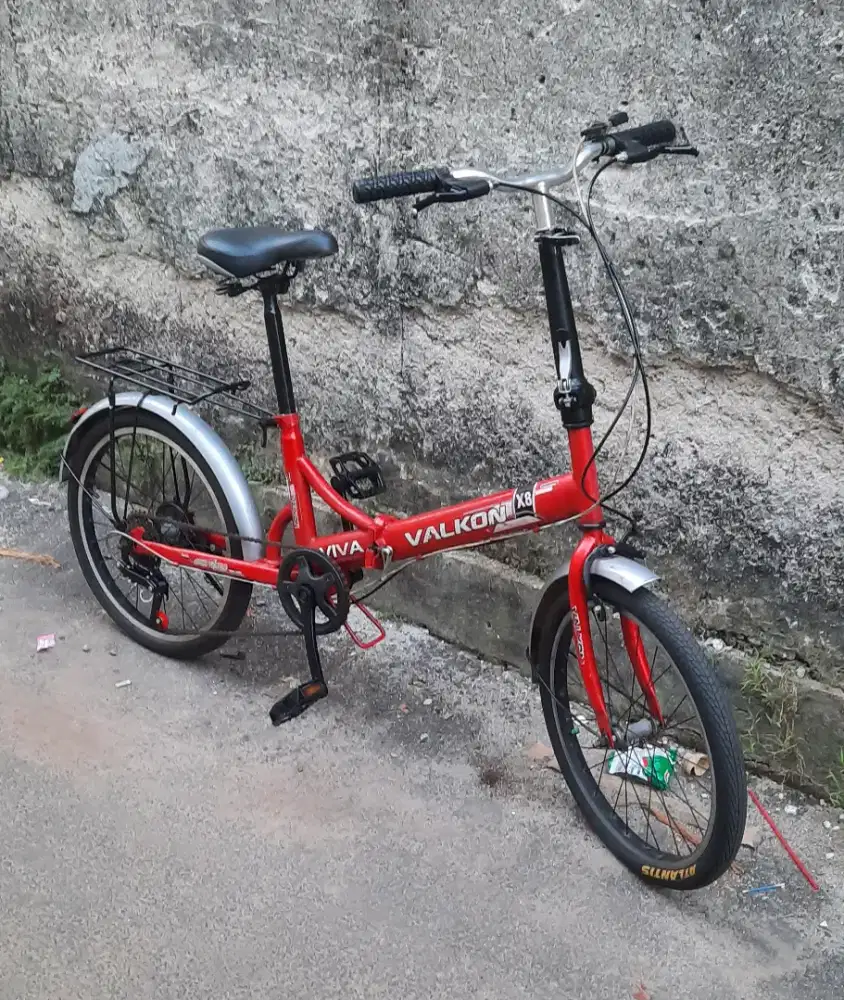 Jual sepeda lipat valkon uk 20 speed 6.