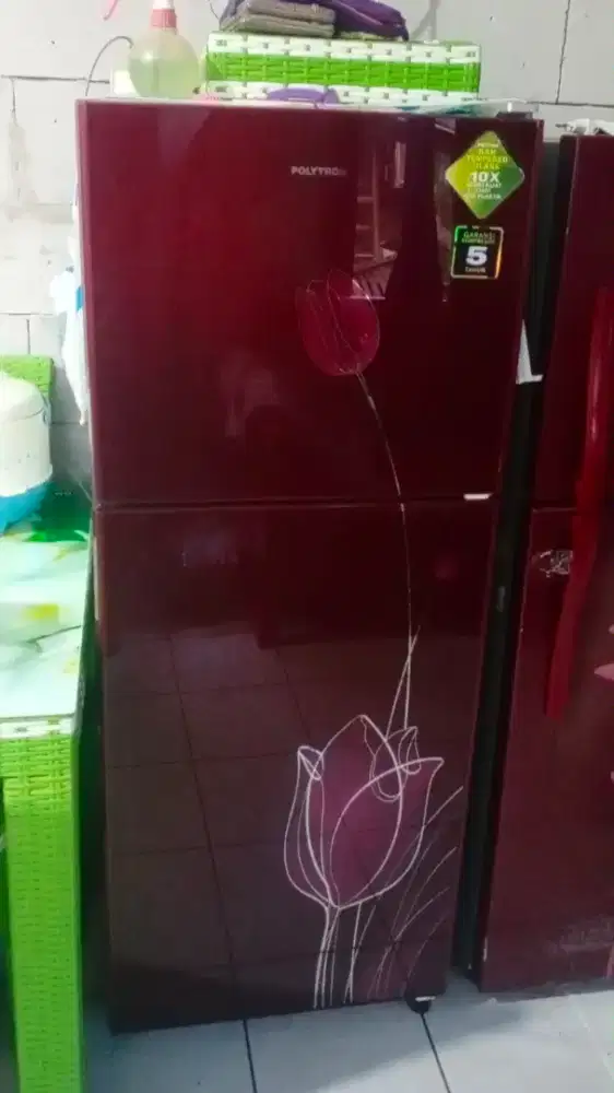 Kulkas polytron 2pintu normal