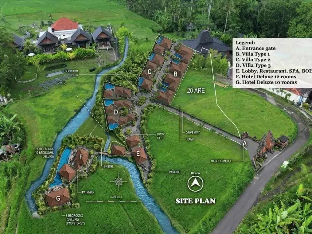 For Lease Exclusive Land Ubud