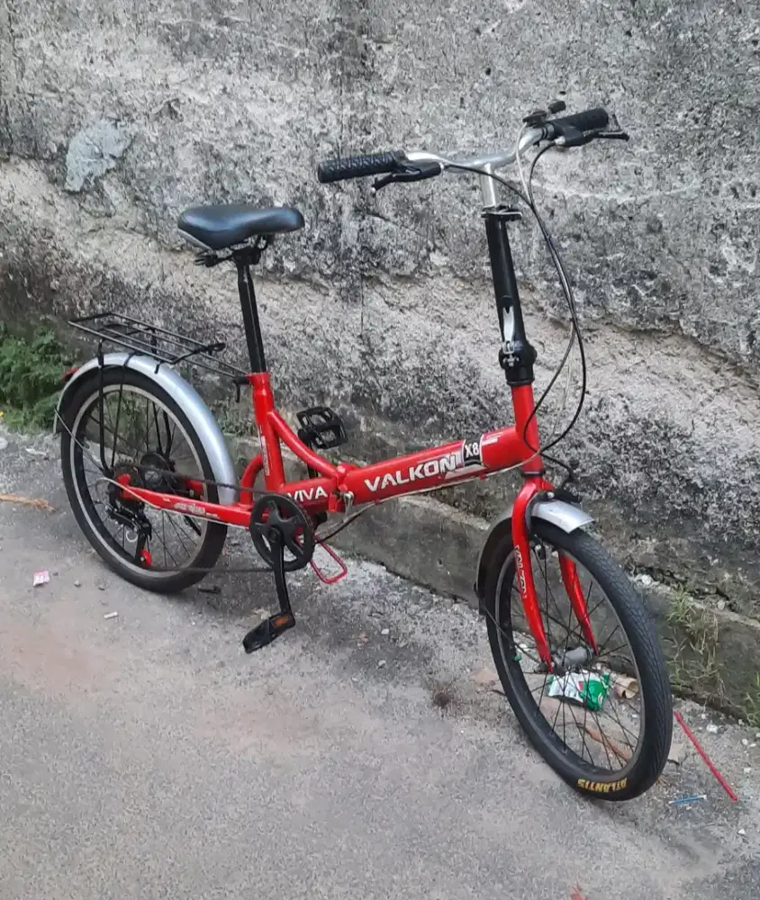 Jual sepeda lipat valkon uk 20 speed 6.