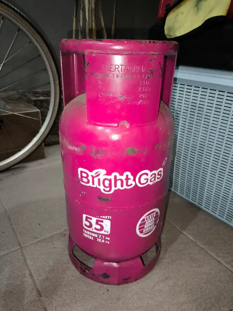 TABUNG KOSONG BRIGHT GAS 5,5 RESMI PERTAMINA