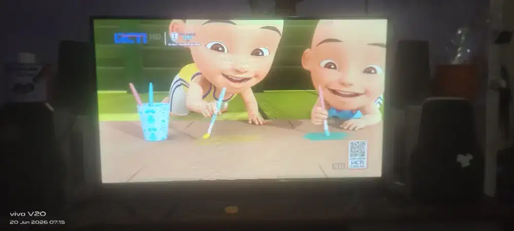 Tv Sharp google TV 32inch 3 bulan pemakaian