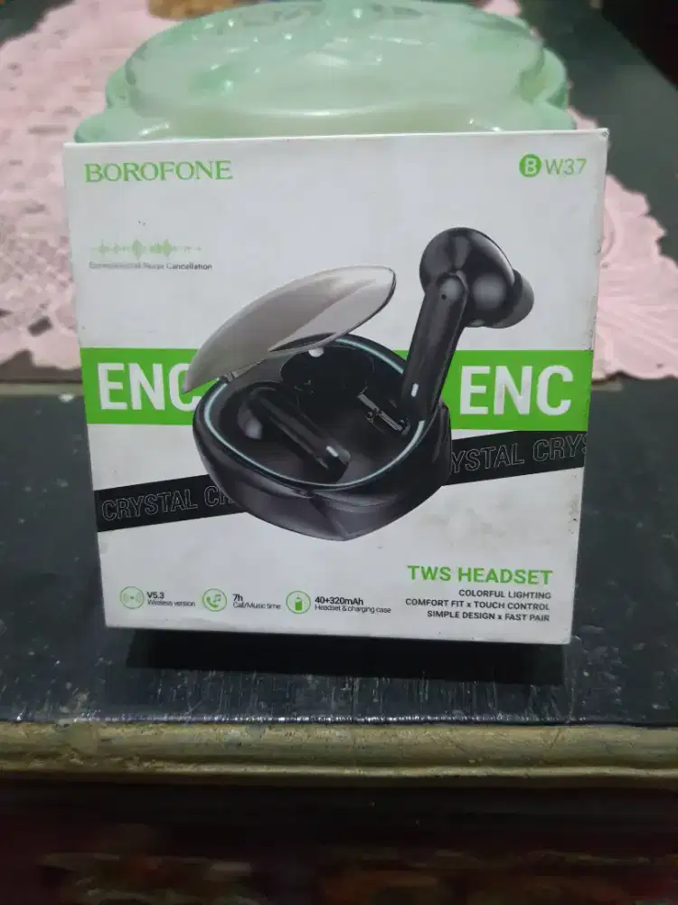 Earphone TWS Oraimo Borofone Flick ANC new