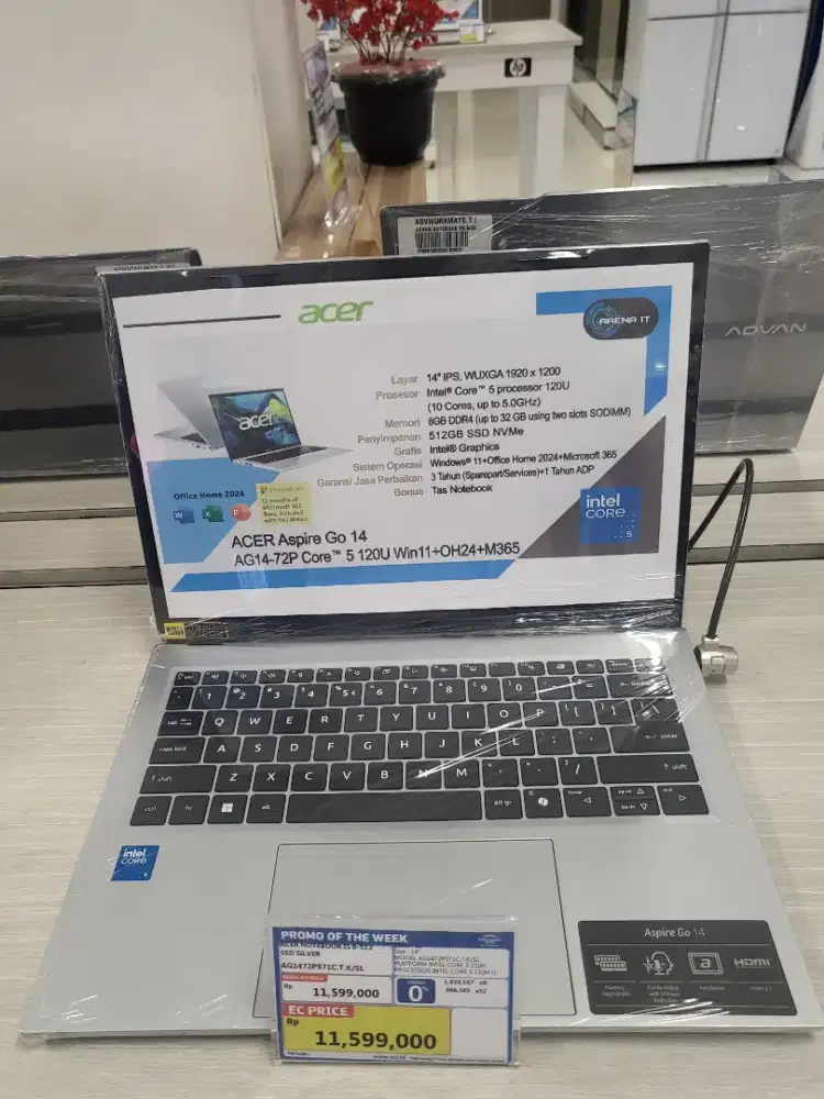 PROMO KREDIT ACER ASPIRE GO 14 BY HOME CREDIT DP 0 GRATIS 2X CICILAN