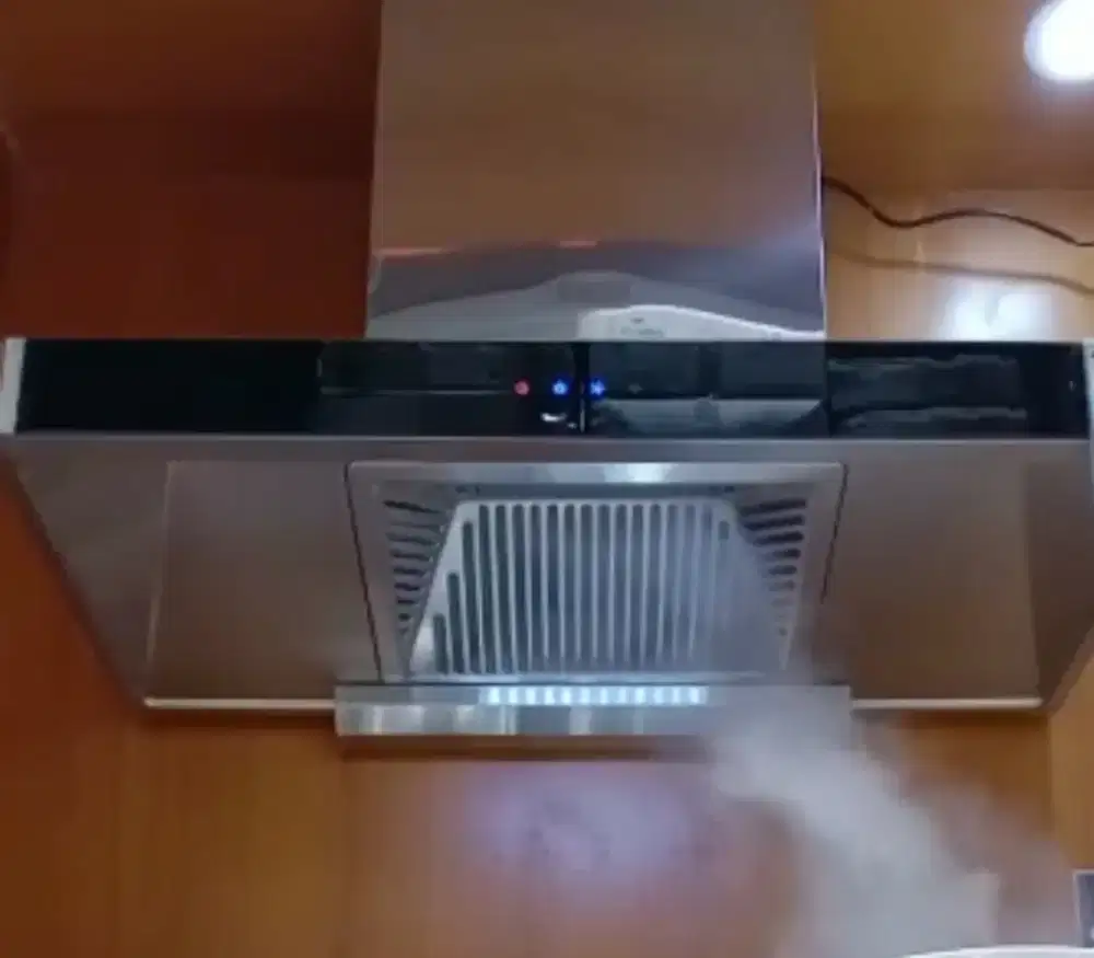 Chimney hood cappa vetro maxi