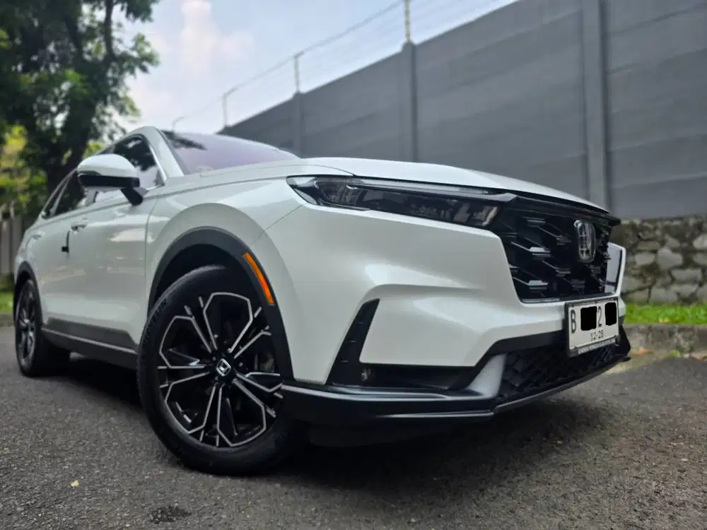Honda CR-V 1.5 New Turbo 2023 White on Black - Full Honda Record