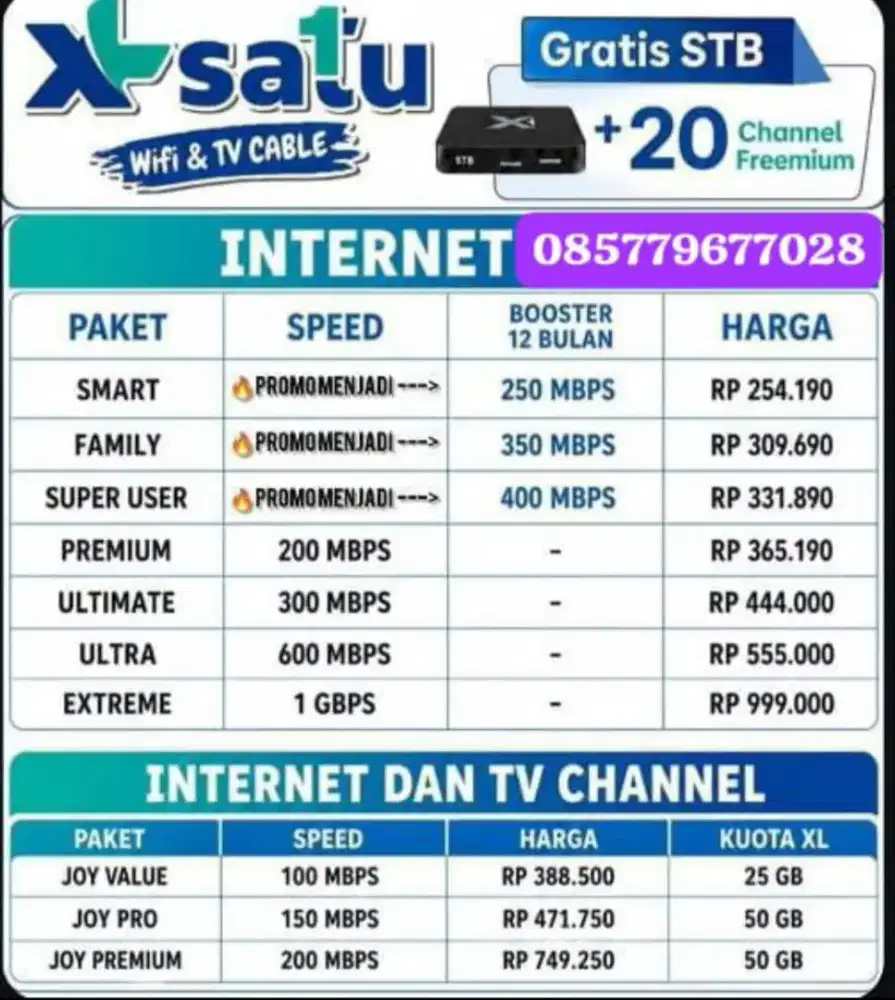 Pemasangan wifi internet XL axiata