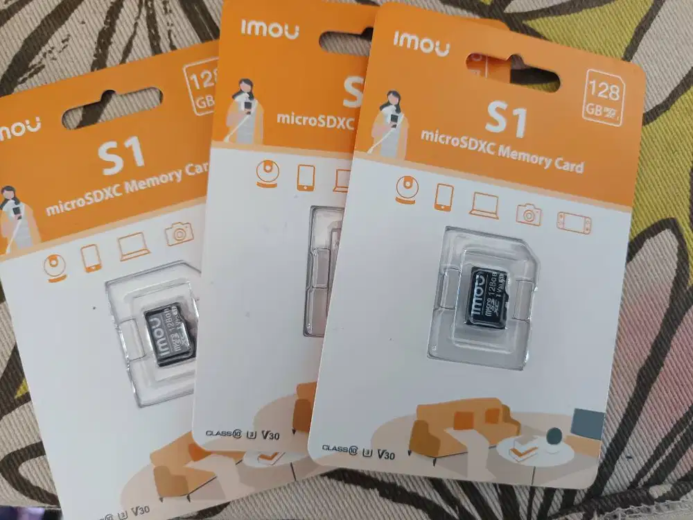 memory cctv 128gb imou baru segel, cocok semua cctv wifi