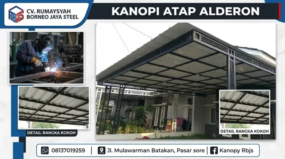 KANOPI ATAP ALDERON