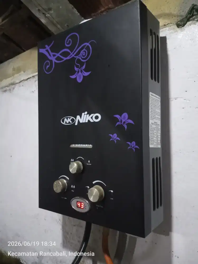 Water heater gas