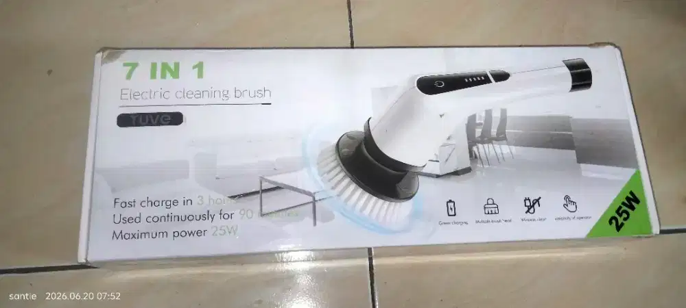 Electric cleaning brush 7 in 1