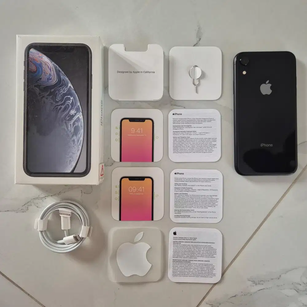 iPhone XR 2020 Black 64GB. Resmi Digimap. Like New. Fullset Original