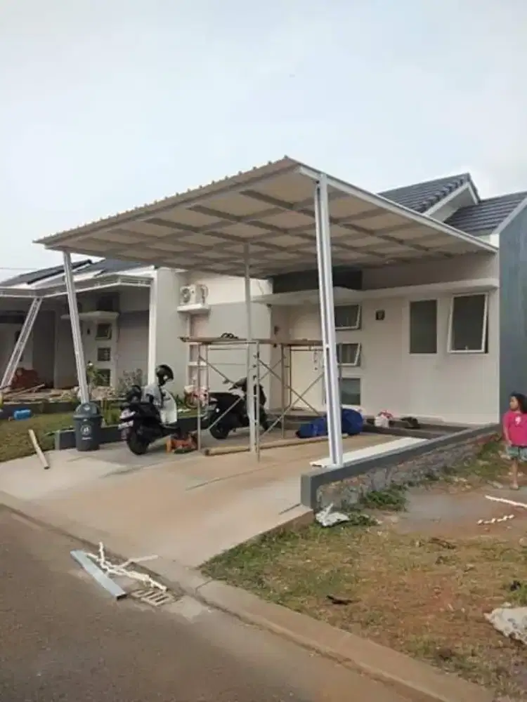 KANOPI BAJA RINGAN ATAP ALDERON
