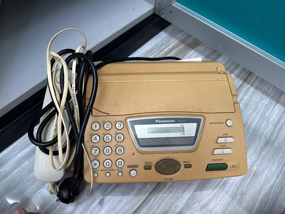 Telfon fax rusak