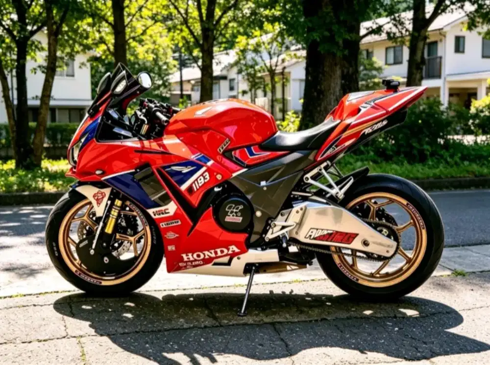 CBR 150 modif moge look. Body custom full cover. Murah aja jual santai