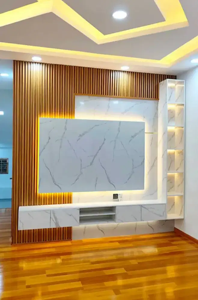 Backdrop TV Minimalist Custom