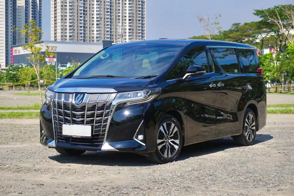 Toyota Alphard 2.5 G ATPM 2022 Hitam Mulus Terawat Best Deal Low DP