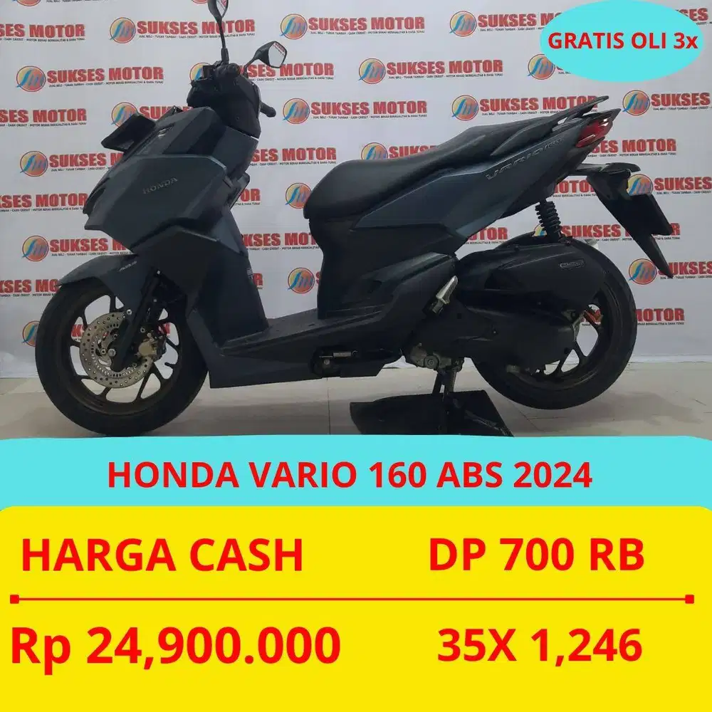HONDA VARIO 160 ABS 2024 DP MURAH 700 RIBU GUYS