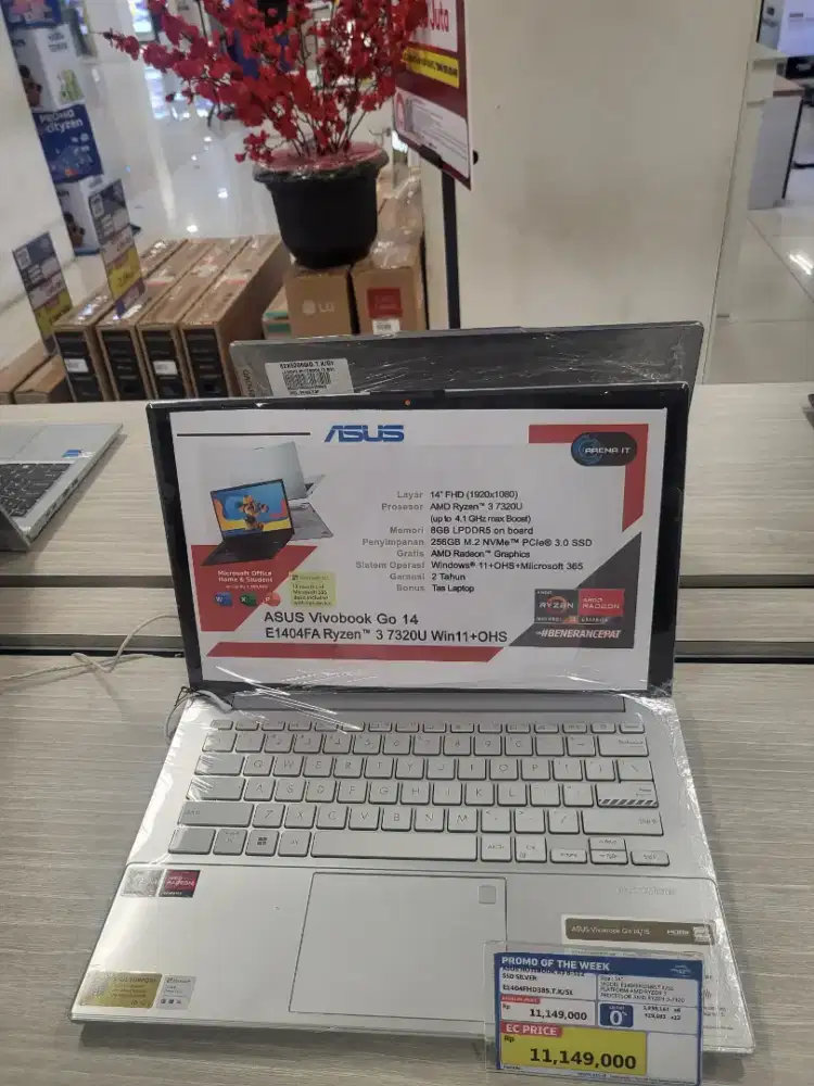 PROMO KREDIT ASUS VIVOBOOK  GO 14 HOME CREDIT DP 0 GRATIS 2X CICILAN
