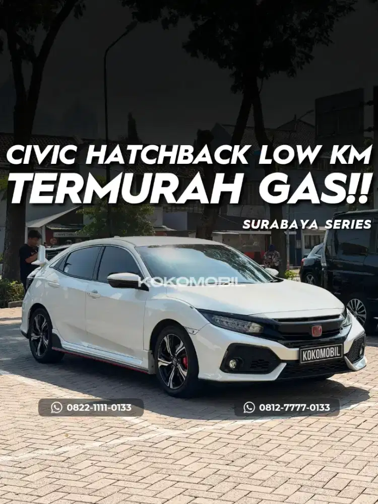 [KM 44RB] HONDA CIVIC 1.5 E HATCHBACK CVT 2018
