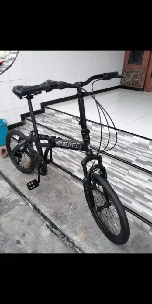 Sepeda Lipat BASIC PHOENIX 6 SPEED CUSTOM BAGUS UK.20 SIAP PAKE NEGO