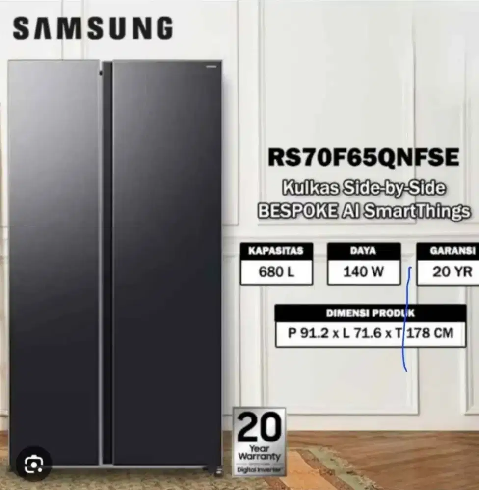 SIDE BY SIDE SAMSUNG