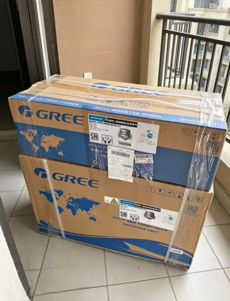 ac gree 1/2 pk baru segel