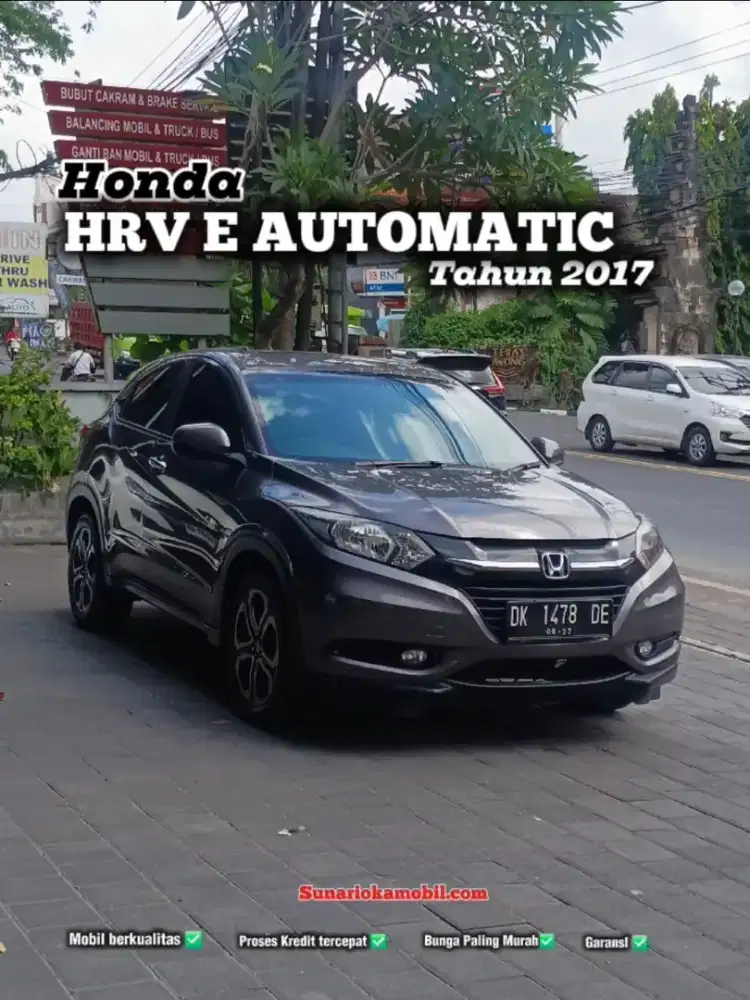 HONDA HR-V E CVT MATIC 2017 ASLI BALI WARNA FAVORIT