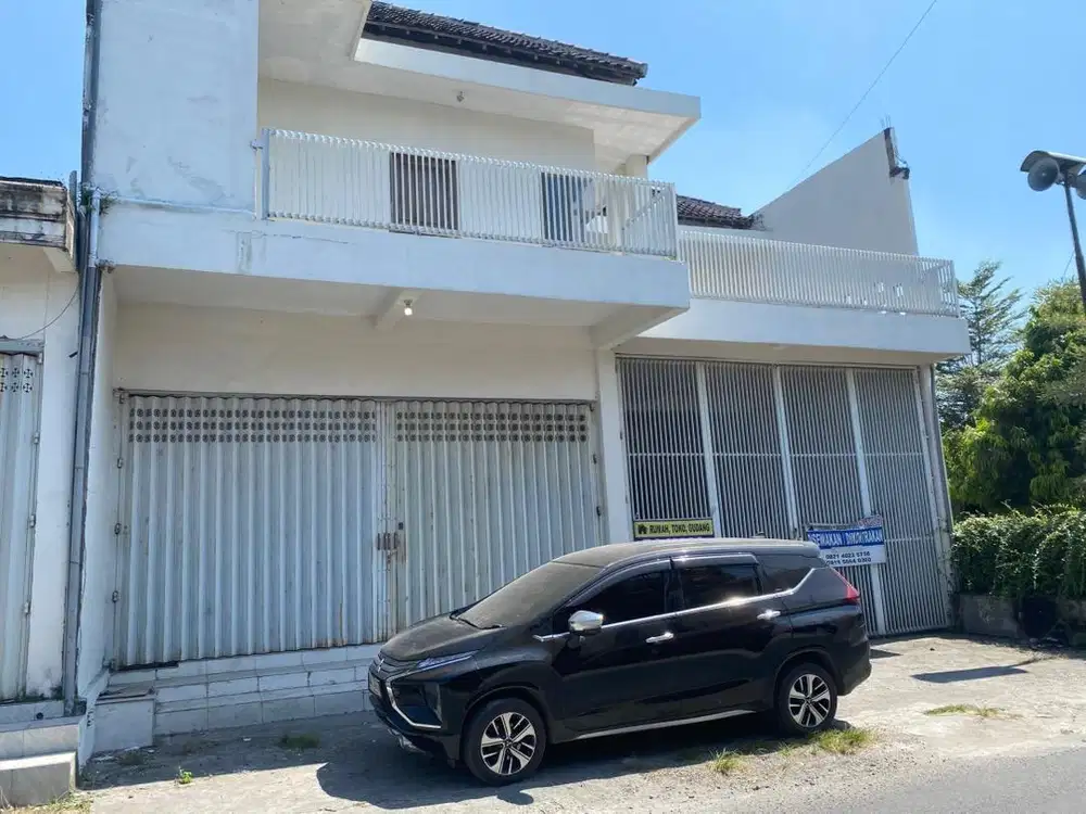 Tanah rumah gudang murah pinggir jalan
