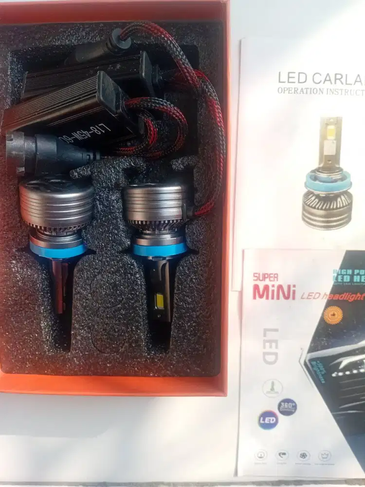 LED LAMPU 45WATT 3 WARNA H11