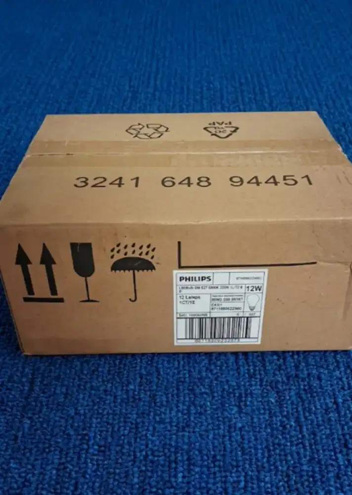 philips blub 12 wat , putih