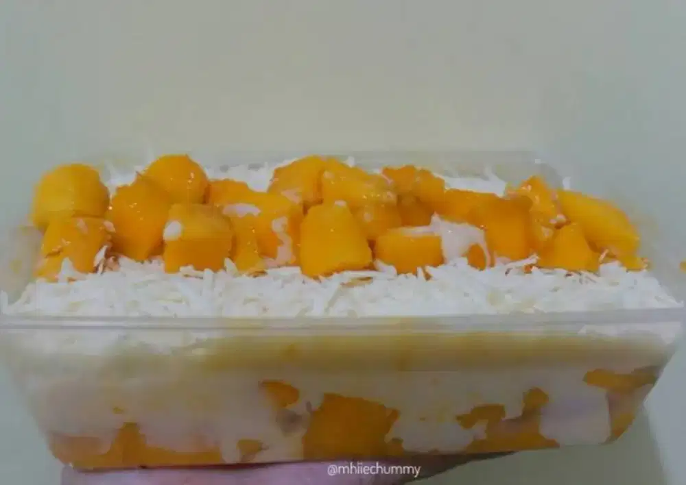 Salad buah full mangga