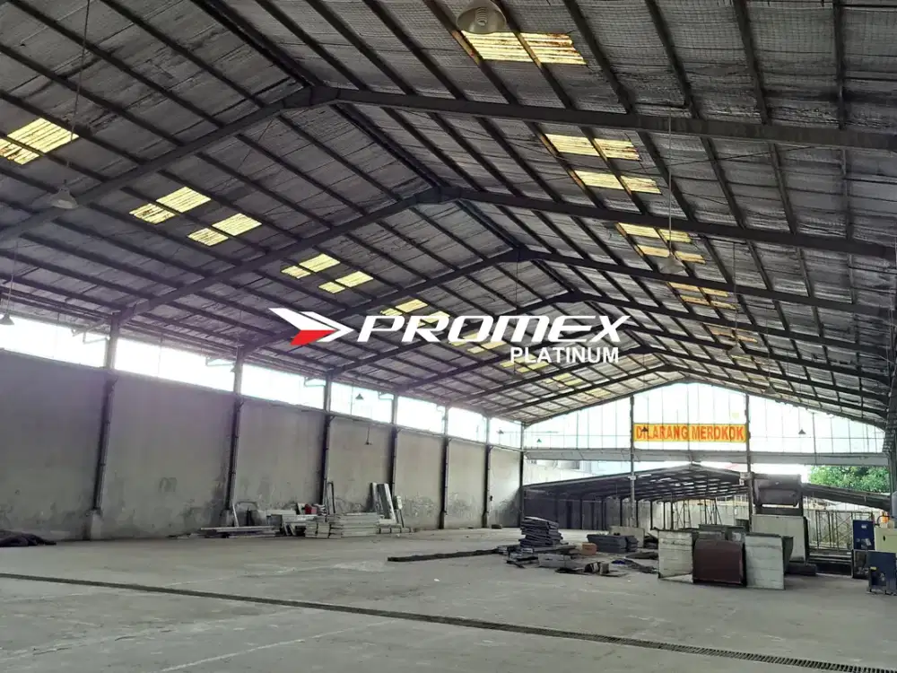 Dijual Hitung Tanah Bangunan Komersil Gudang/Workshop, Kantor, Mess Nego Sampai Deal