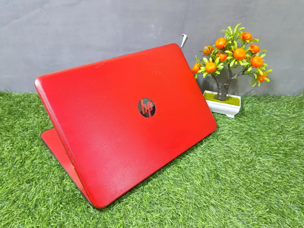 Laptop hp 14 core i3 gen 6 slim siap pakai