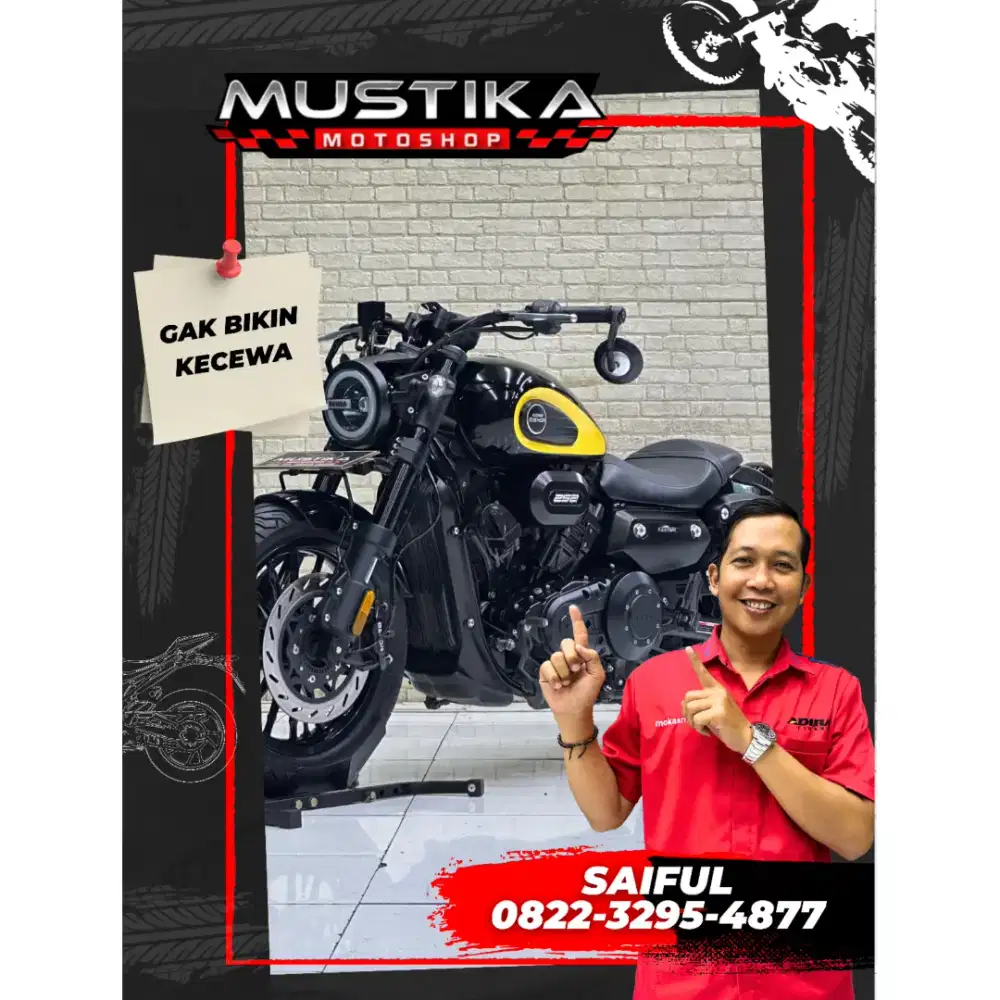 Perfect Condition!!Beneli Benda 252cc 2024 Plat Jatim Mulus-Mustika