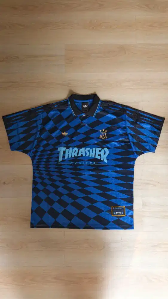 Jersey Argentina Thrasher AFA Terbaru Handcarry Japan size XL