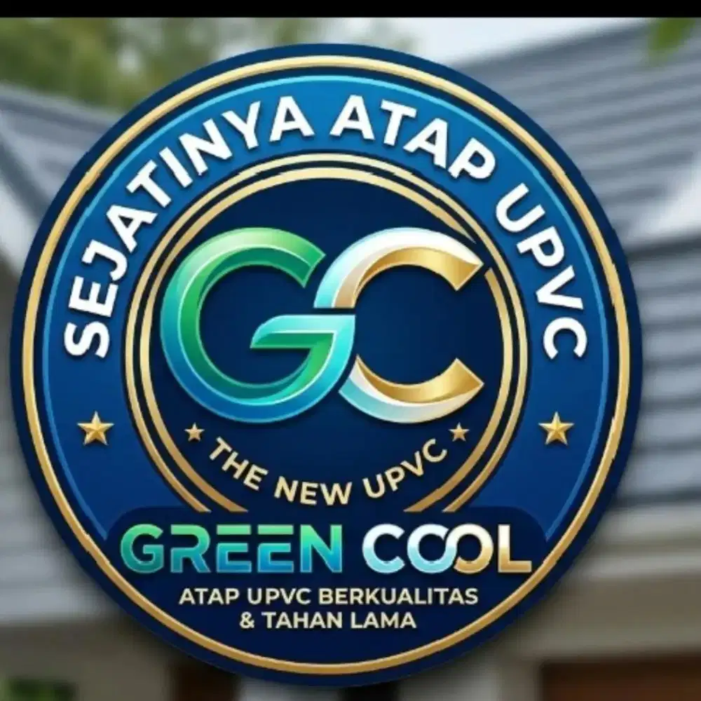 ATAP UPVC double layer merk GREEN COOL