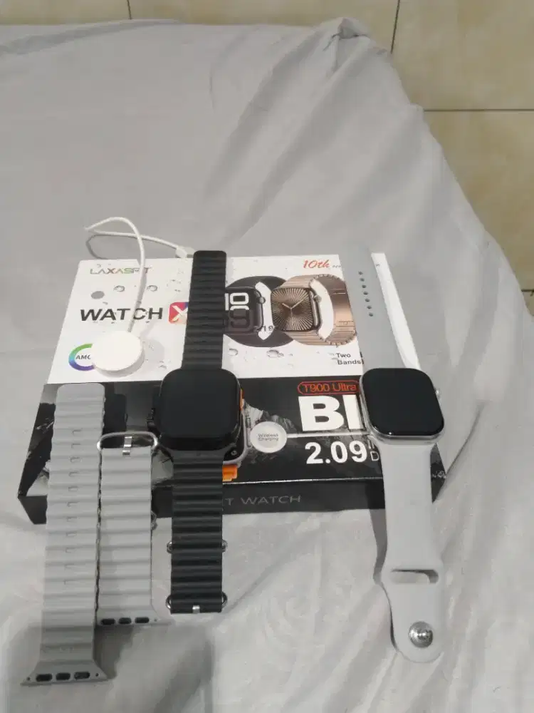 Bundling 2 Smartwatch T900 dan Watch X by LAXAFIT