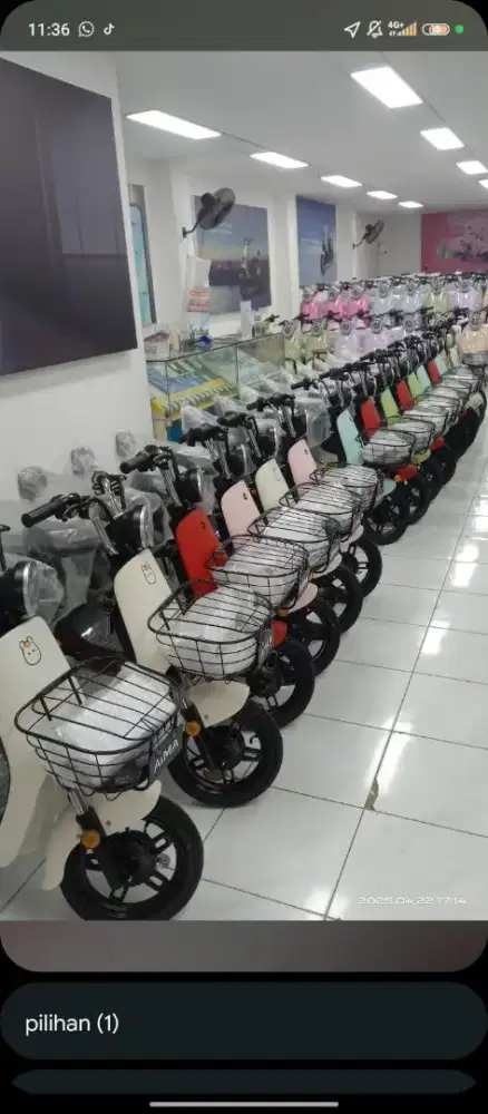 JUAL SEPEDA LISTRIK ALL TYPE
