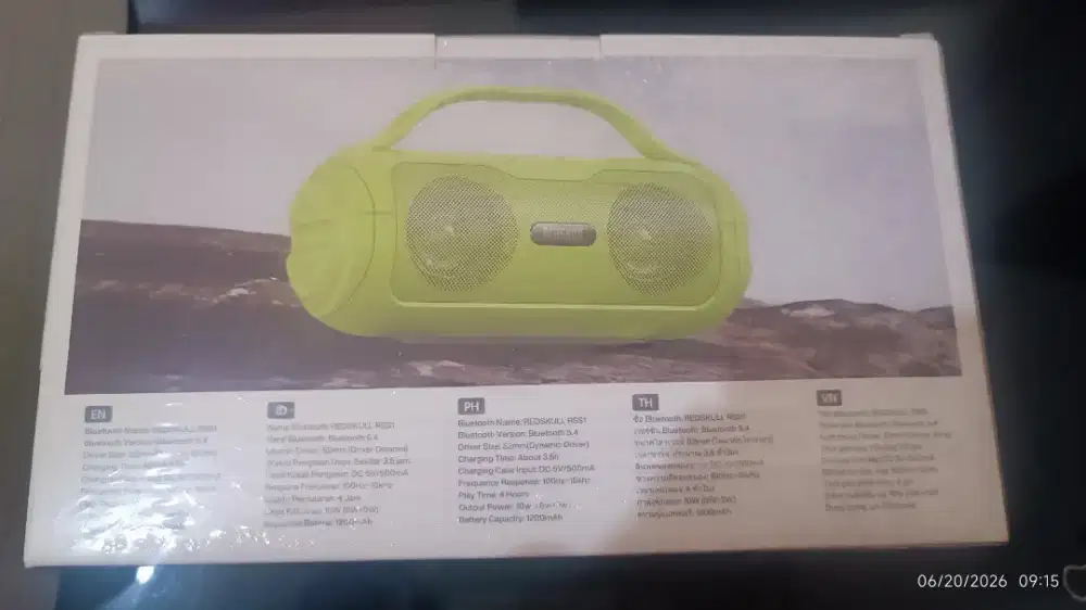 Speaker bluetooth 5.4 REDSKUIl