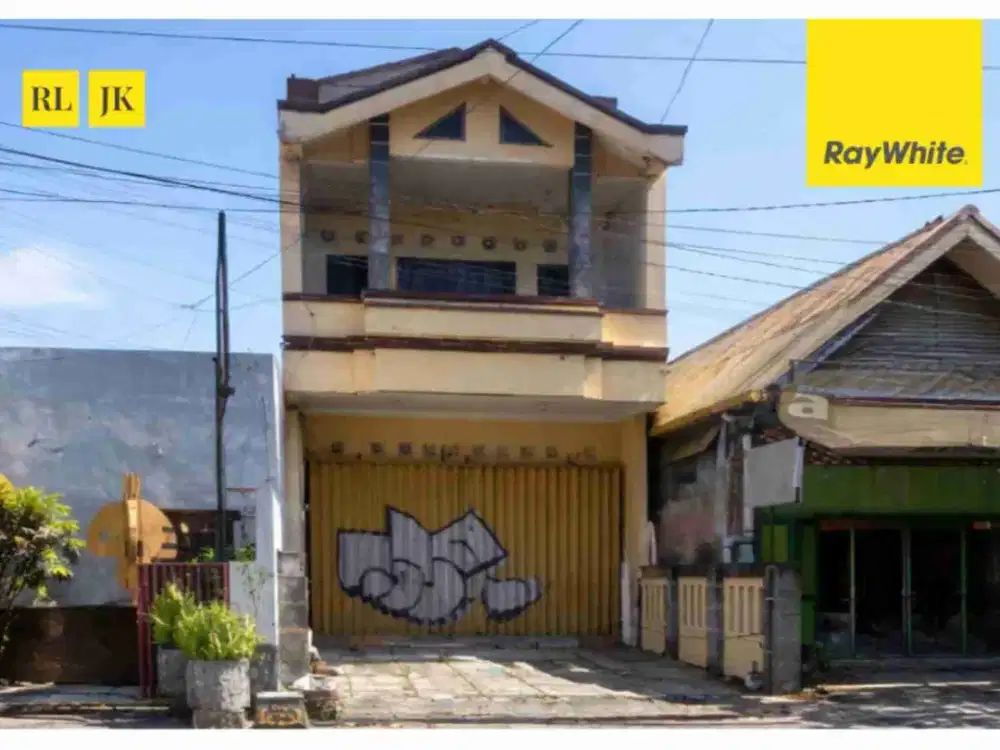 Dijual ruko 2 lantai dekat kampung wisata Prawirotaman mergangsan Yogya.