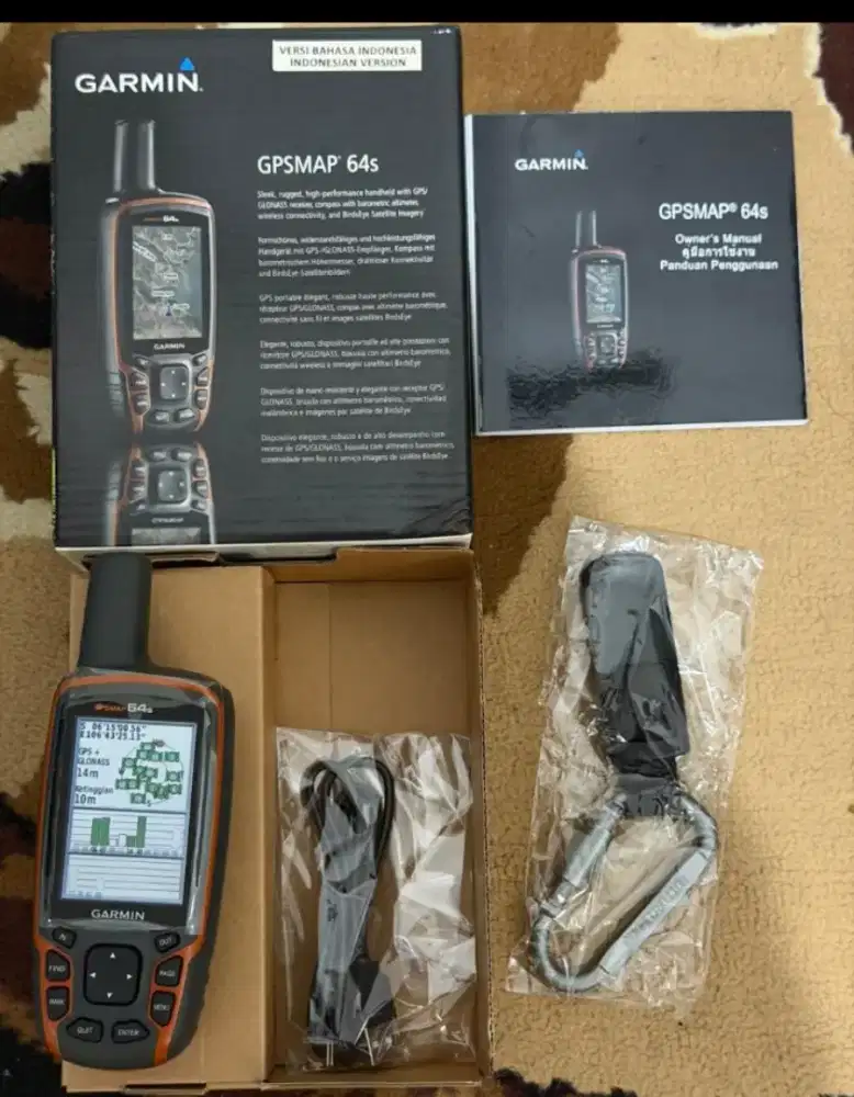 Gps Garmin Map 64s Baru Original Bergaransi Resmi Distributor 1 Tahun
