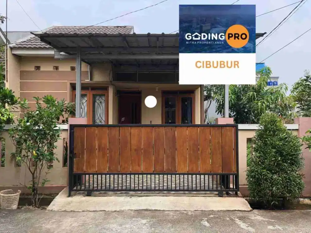 JUAL RUMAH HARVEST CITY CIBUBUR SHM POSISI HOEK BANGUNAN FULL RENOV RAPI SIAP HUNI