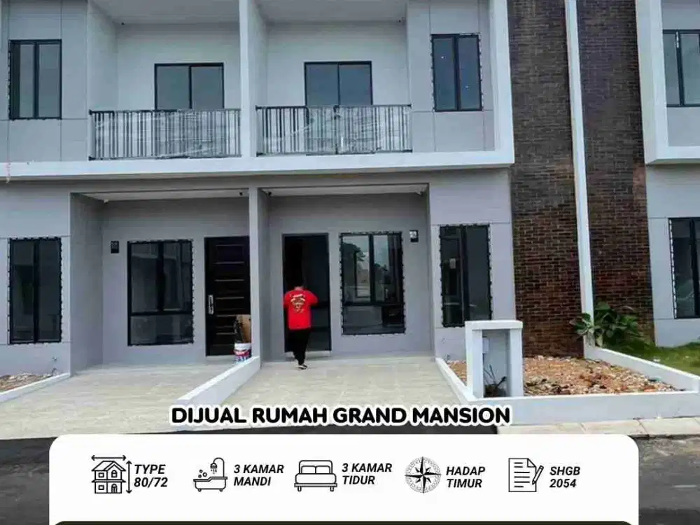 Dijual rumah Grand mansion pasir putih