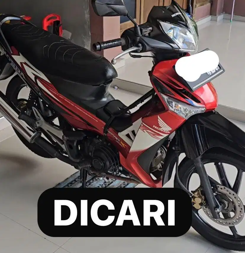 Di Cari Supra X 125 Double Disk DD Tahun 2007 Ke Atas Supra X 2009