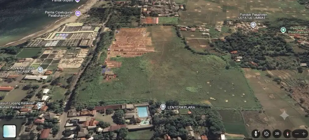 Dijual Cepat! Tanah 9,7 Ha Pelabuhan Ratu, Rp750k/m²