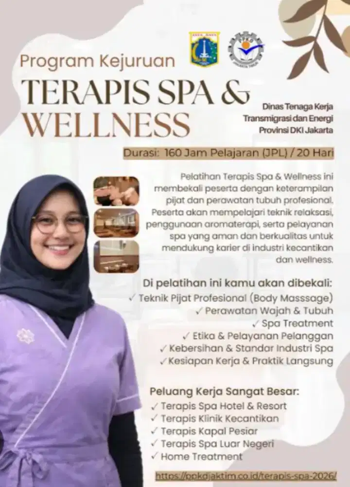 Dibutuhkan Terapis berpengalaman