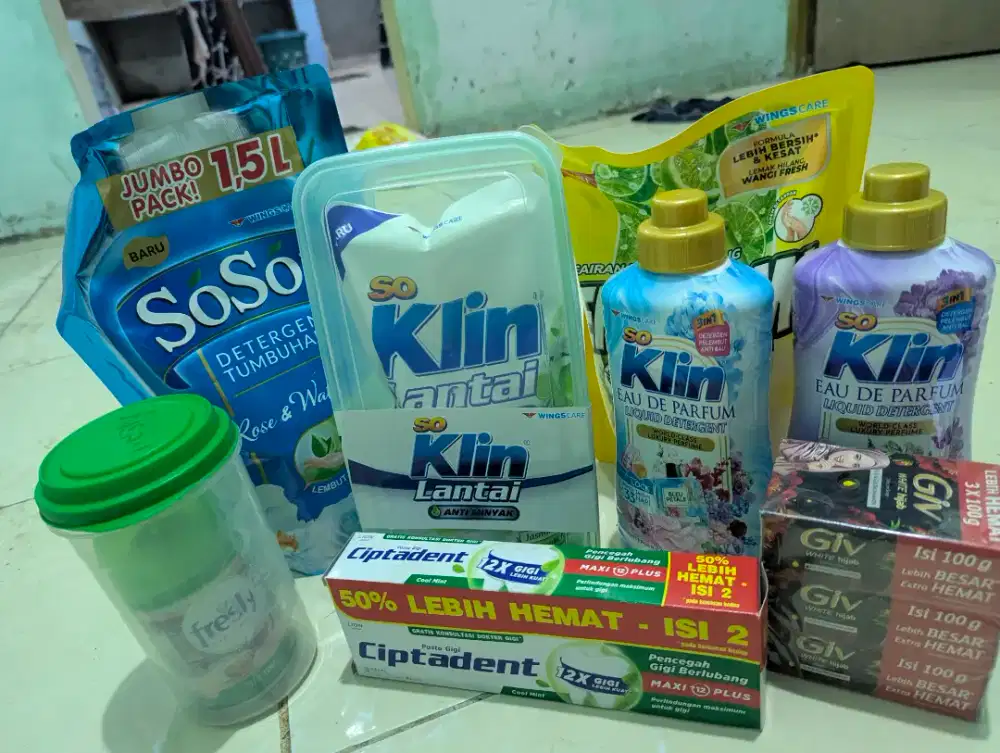 Sosoft detergent